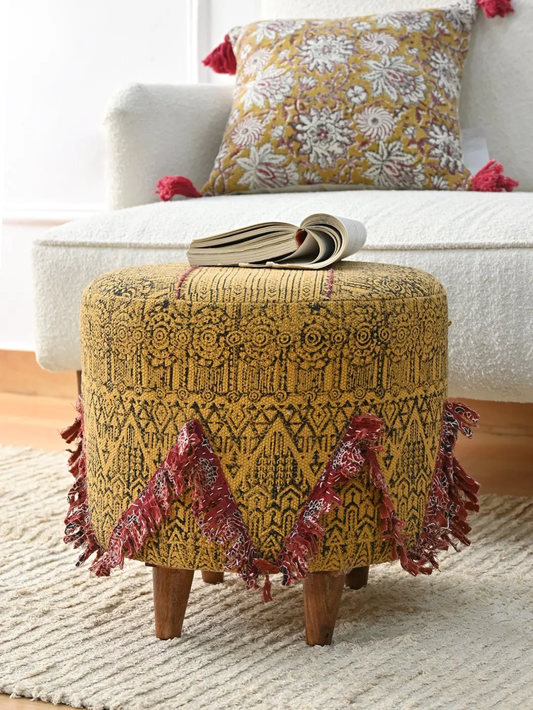 Achieve - Cylindrical Ottoman 1