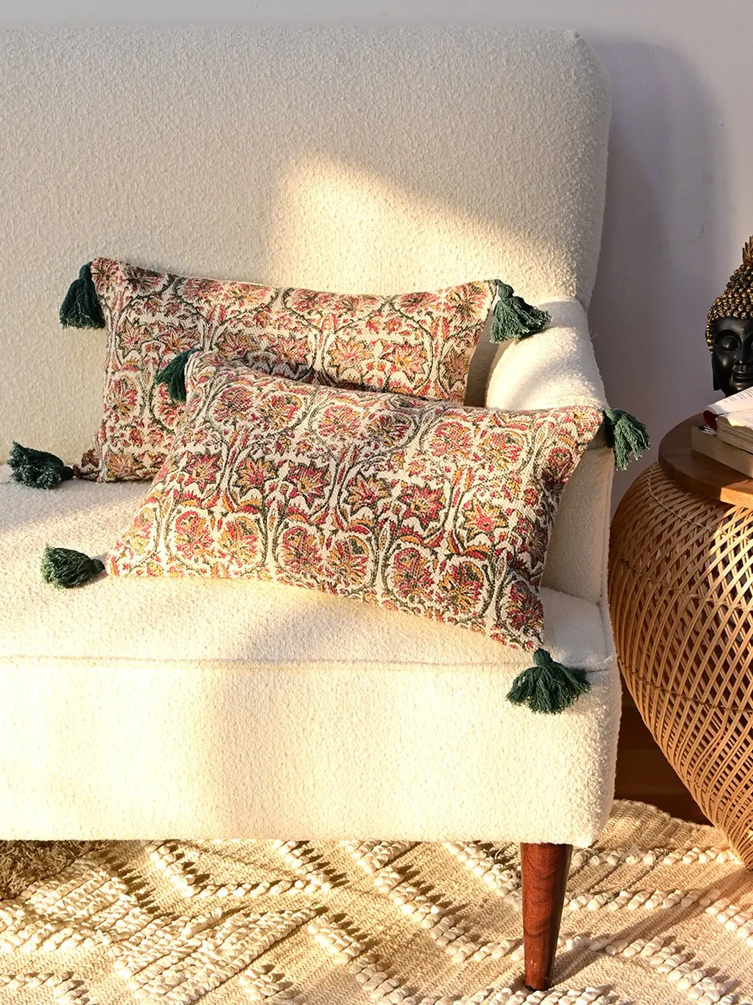 Blossom-Lumbar Cushion Cover 1