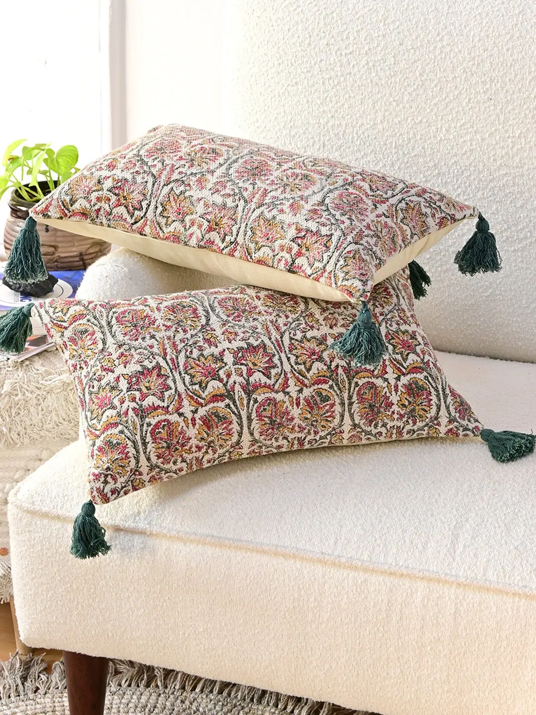 Blossom-Lumbar Cushion Cover 2