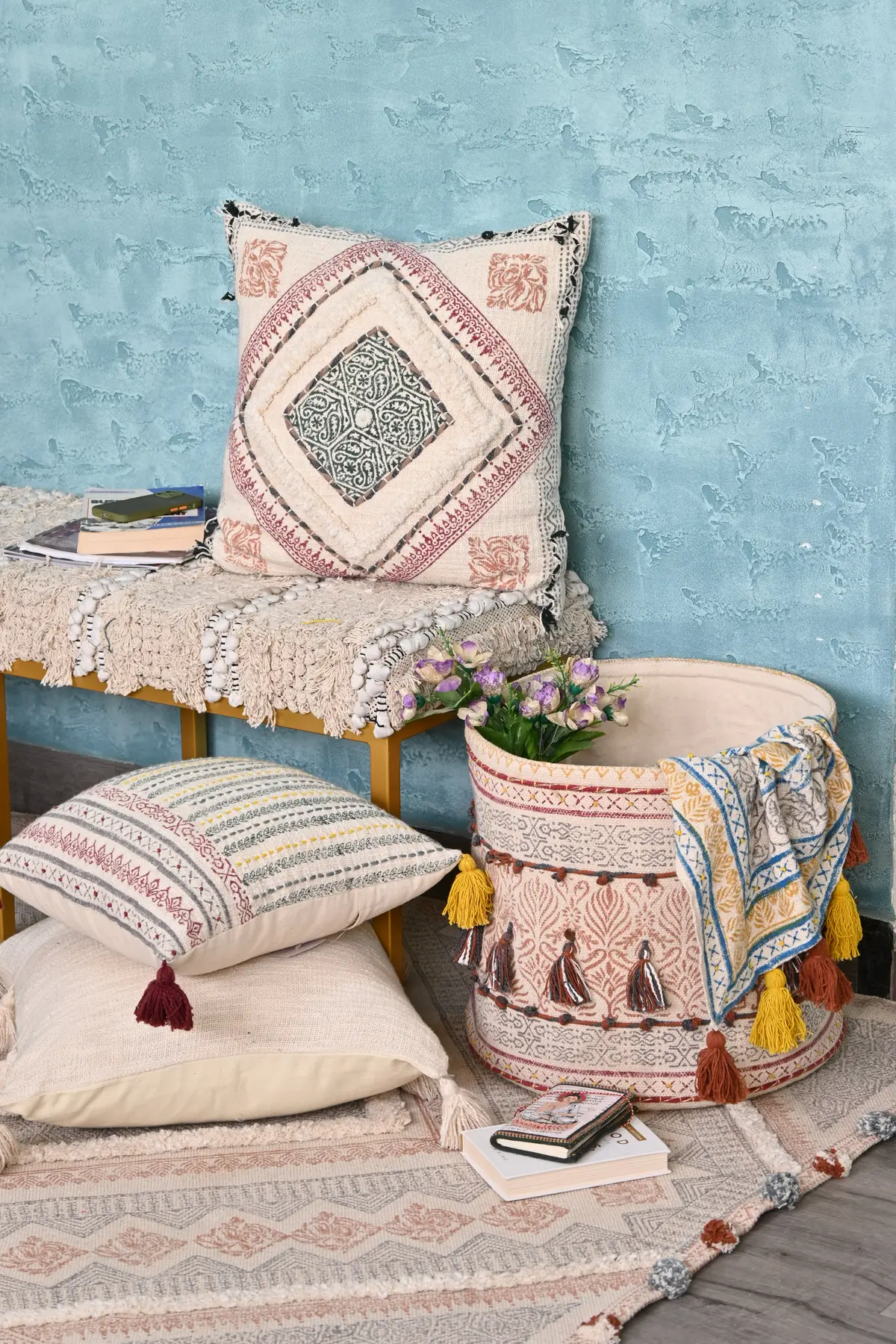 Lazuri - Square Cushion Cover 3