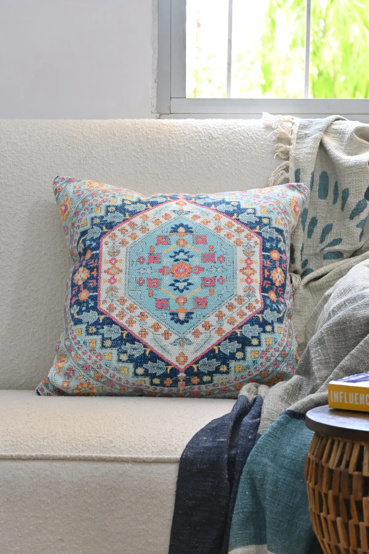 Caravan Trails - Square Cushion Cover 1
