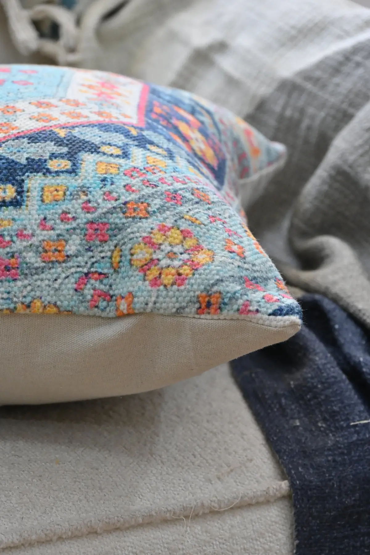 Caravan Trails - Square Cushion Cover 2