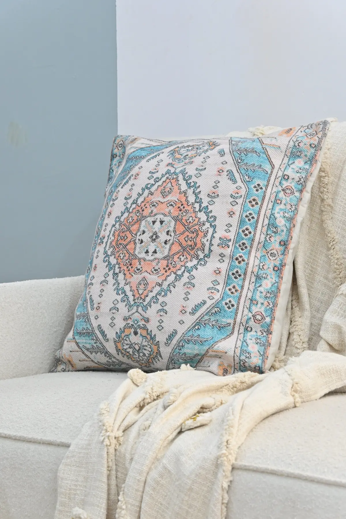 Saffron Sands - Square Cushion Cover 1