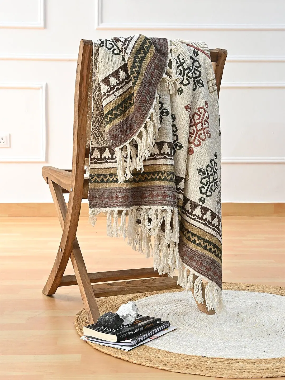 Ekaterina - Block Printed Throw 2