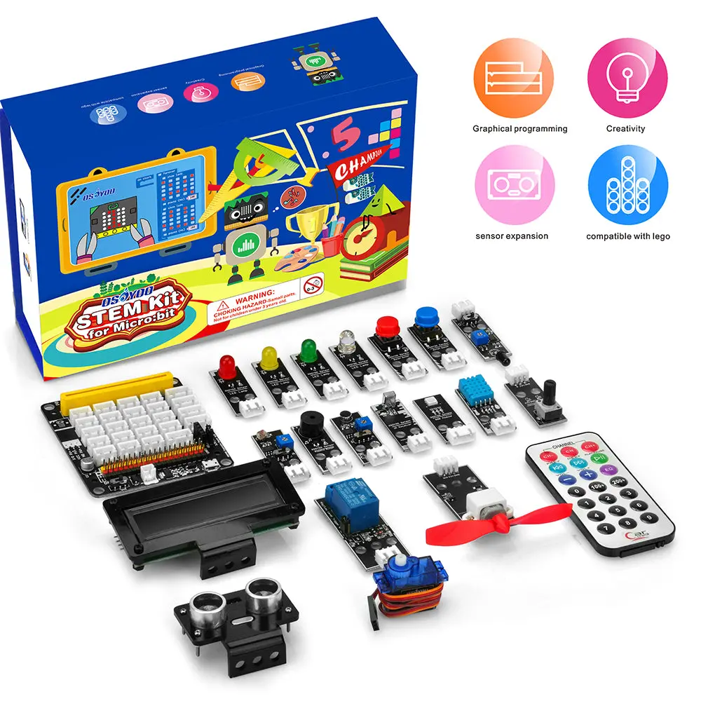 Osoyoo Stem Starter Graphical Programming Kit For Bbc Micro:Bit 1