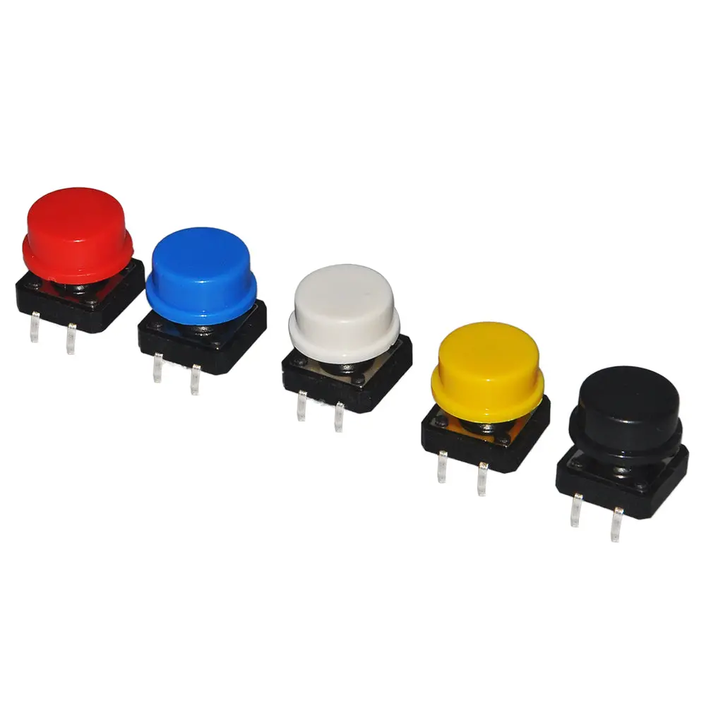 Push Button And Hats--5Pcs 1