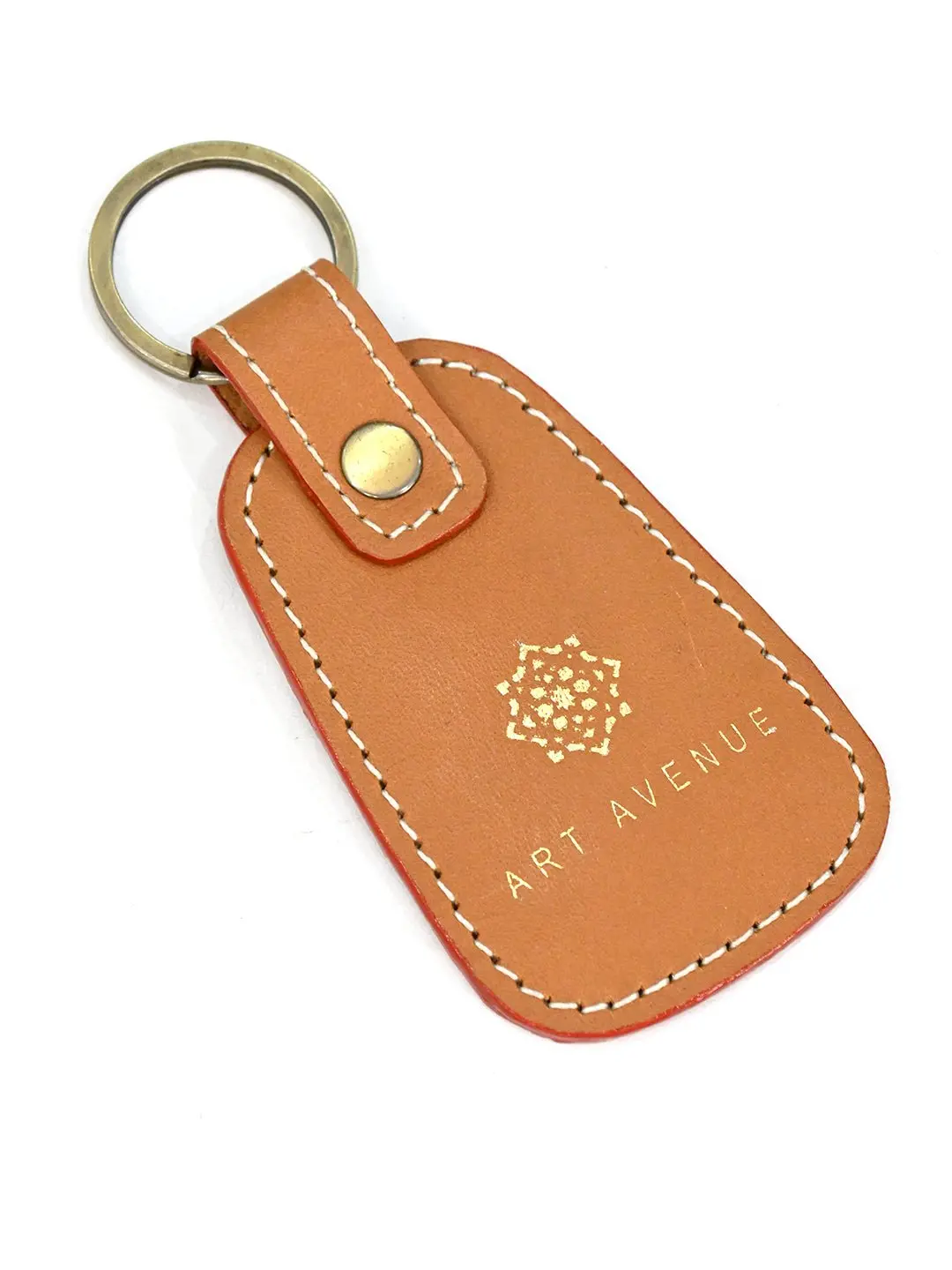 Stylish Leather Keychain 1 3