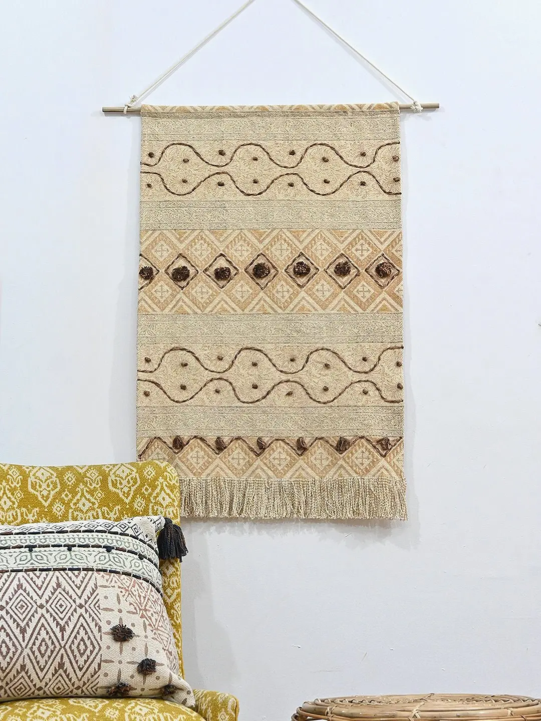 Samurai - Cotton Wall Hanging 1