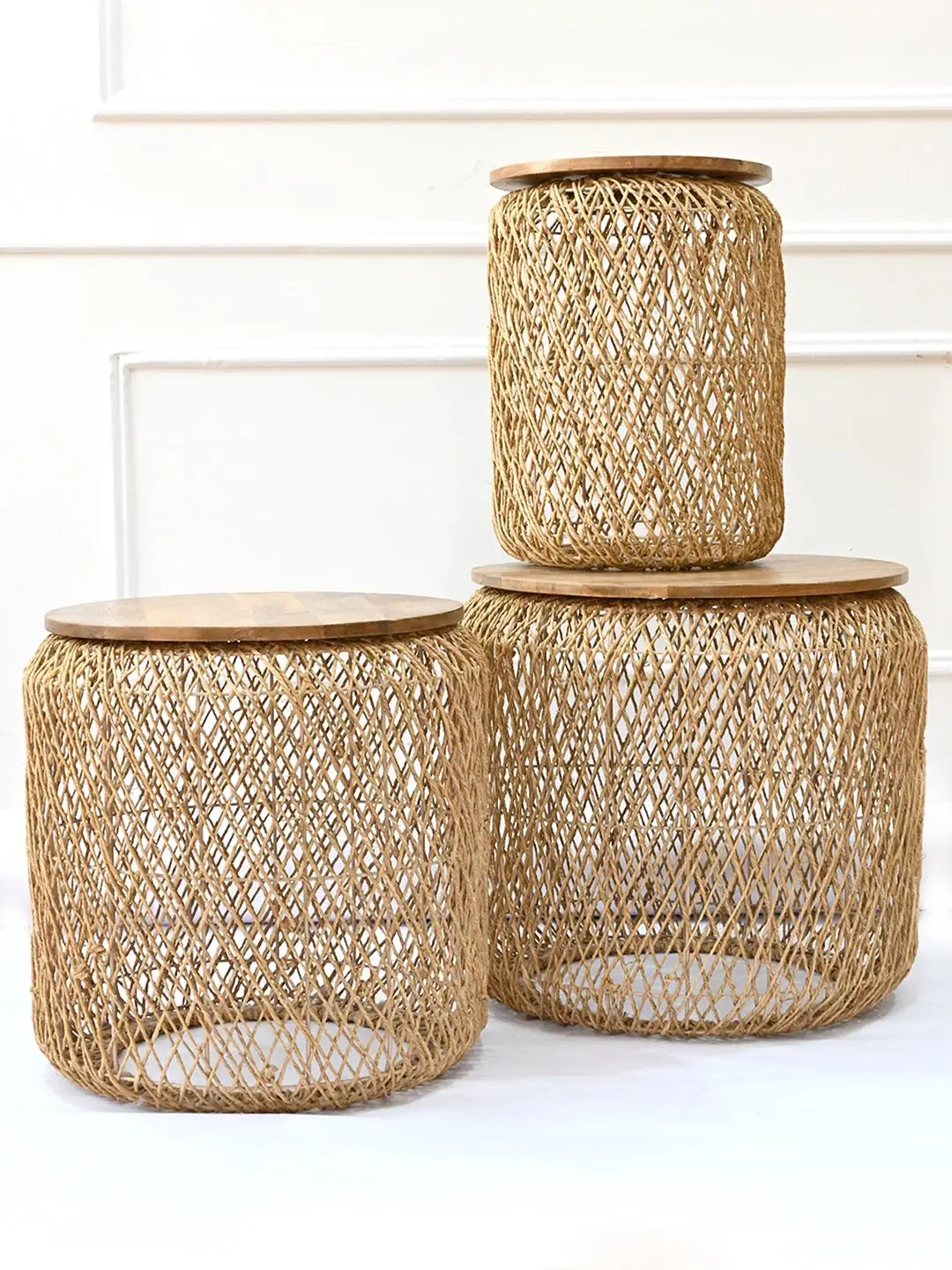 Komaki - Multipurpose Jute  Side Table 3