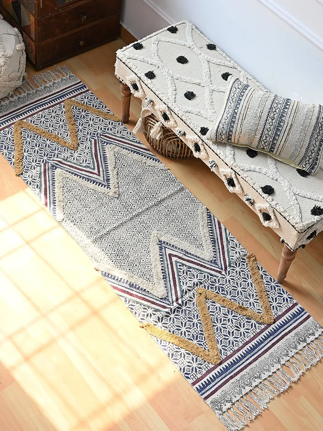 Gateway - Block Printed Floor Runner 1