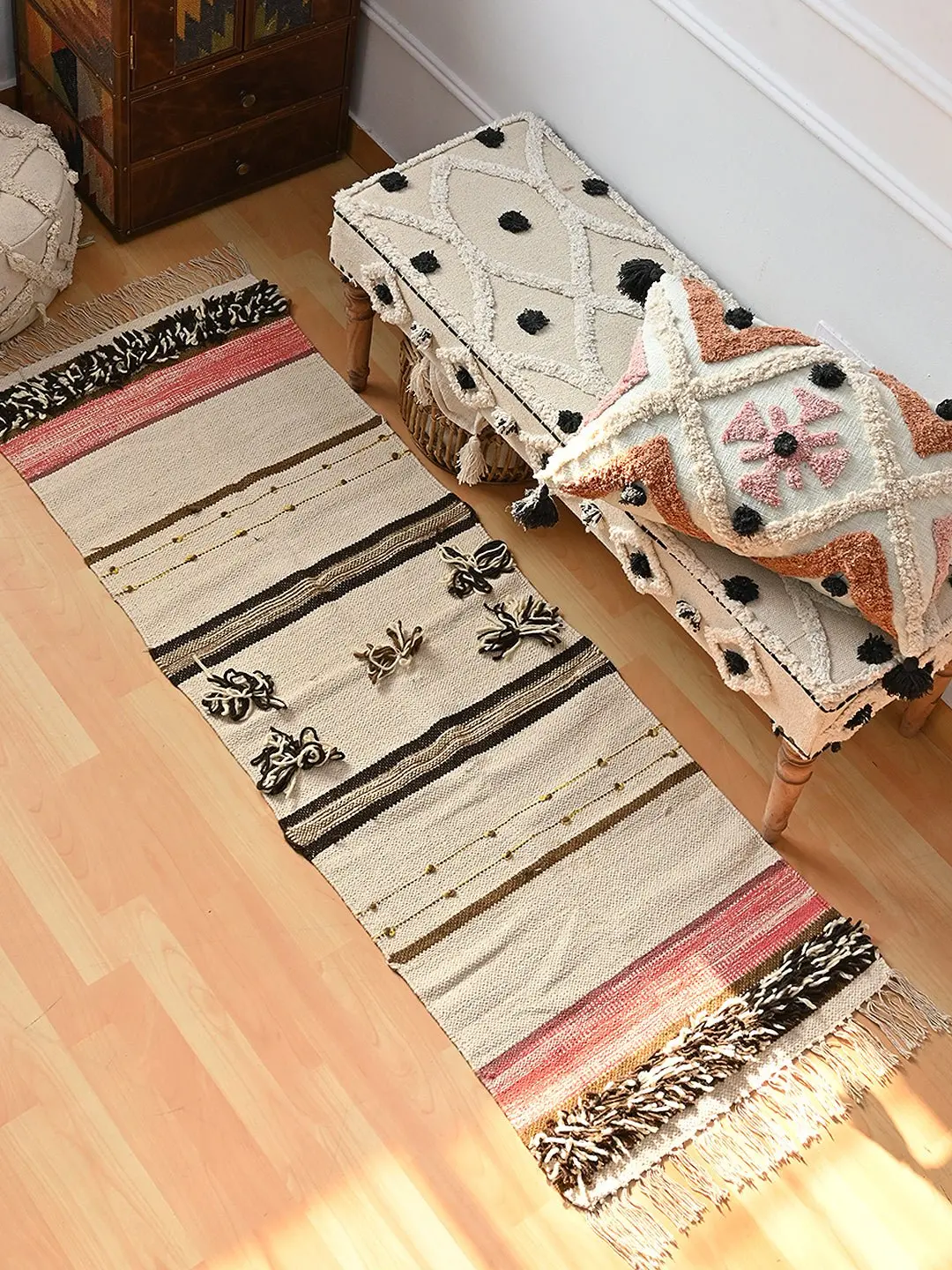 Calvin-Cotton Weave Runner 1