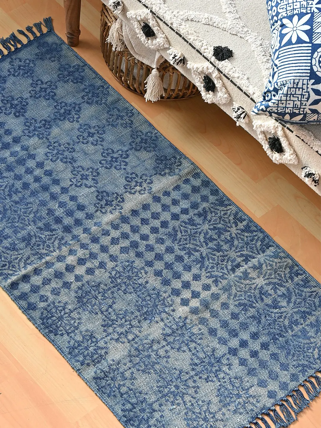 Ace-Block Printed Floor Runner 1