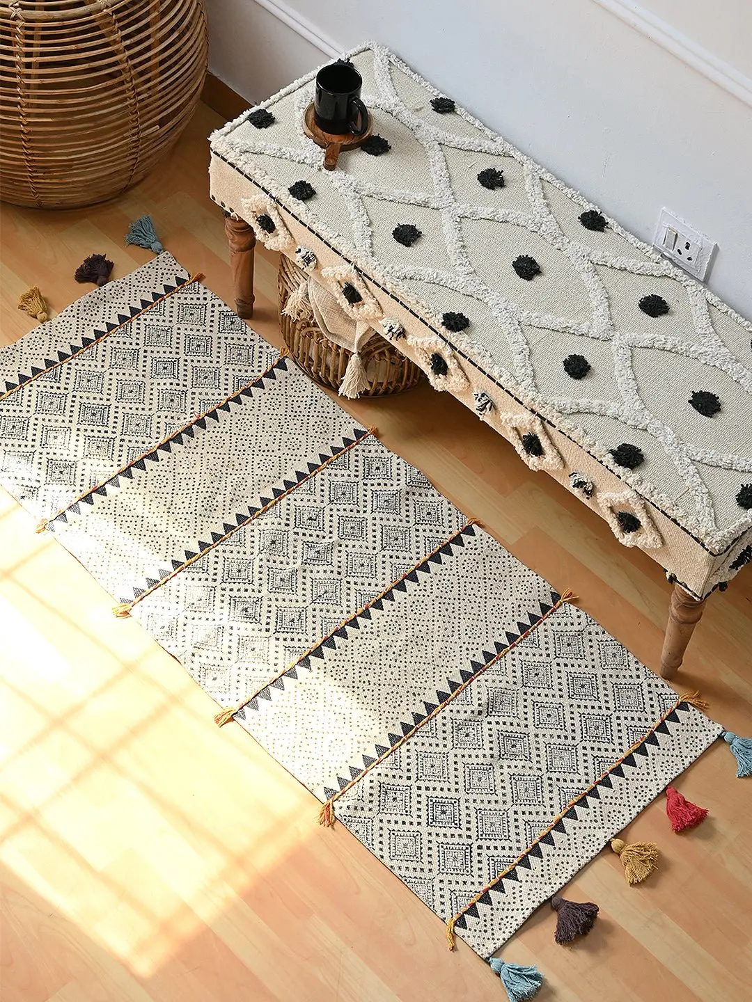 Adam-Block Printed Floor Runner 1