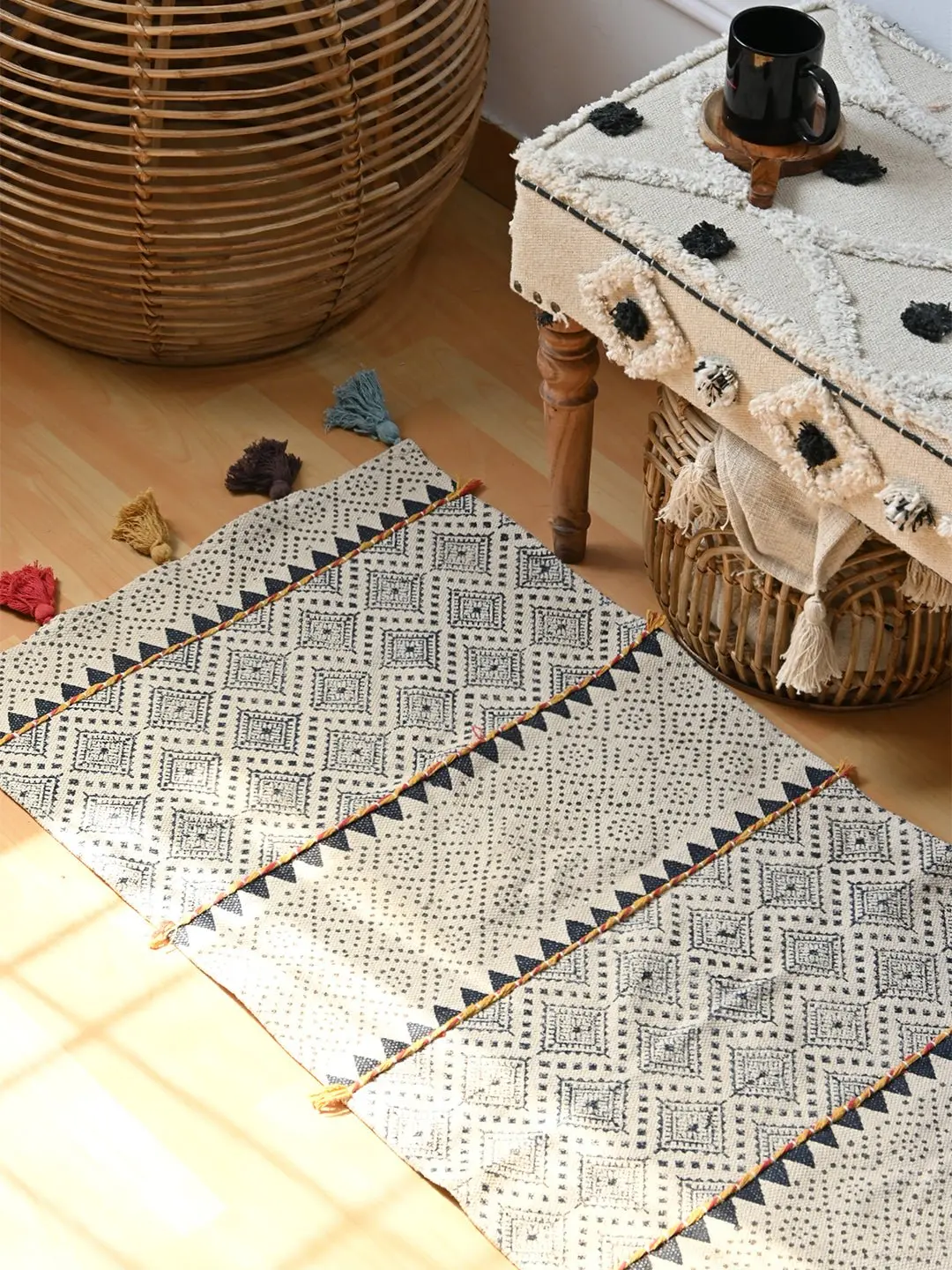 Adam-Block Printed Floor Runner 2