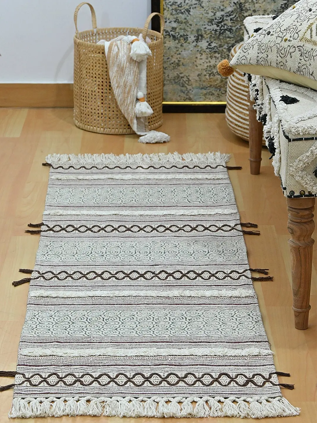 Jeffrey - Block Printed Floor Runner 6