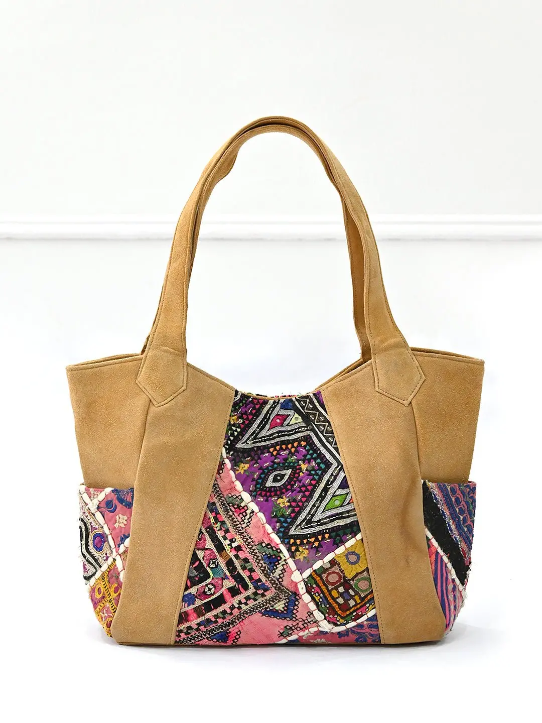 Khamsin - Vintage Fabric Patchwork Hand Bag 1