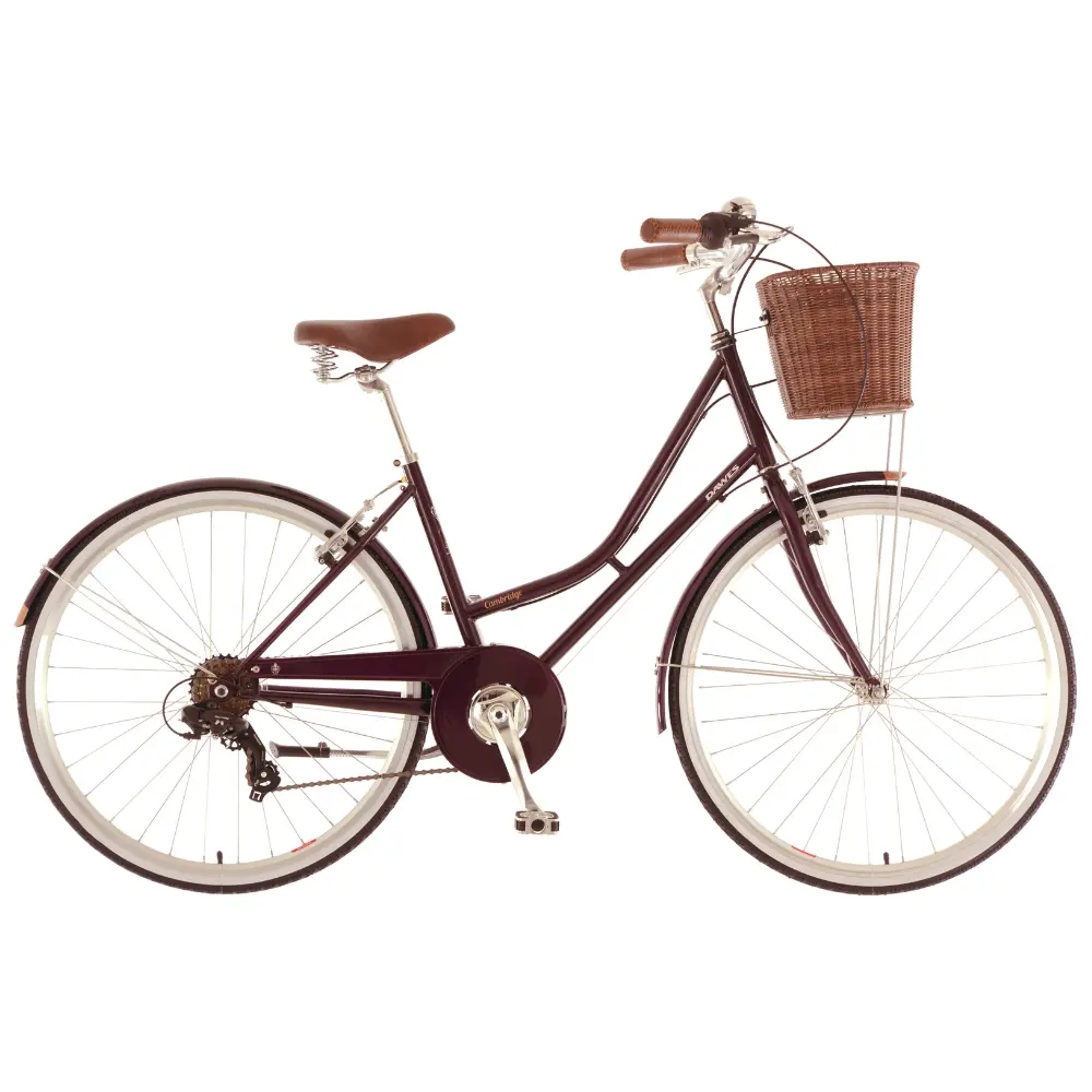 Dawes Cambridge Heritage Bike, 19/26" Plum 1