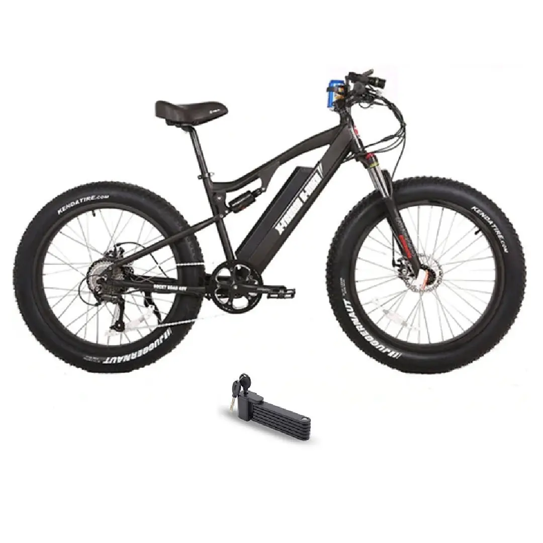 X-Treme 500W 48V Rocky Road Fat Tire Mountain Electric Bike 1