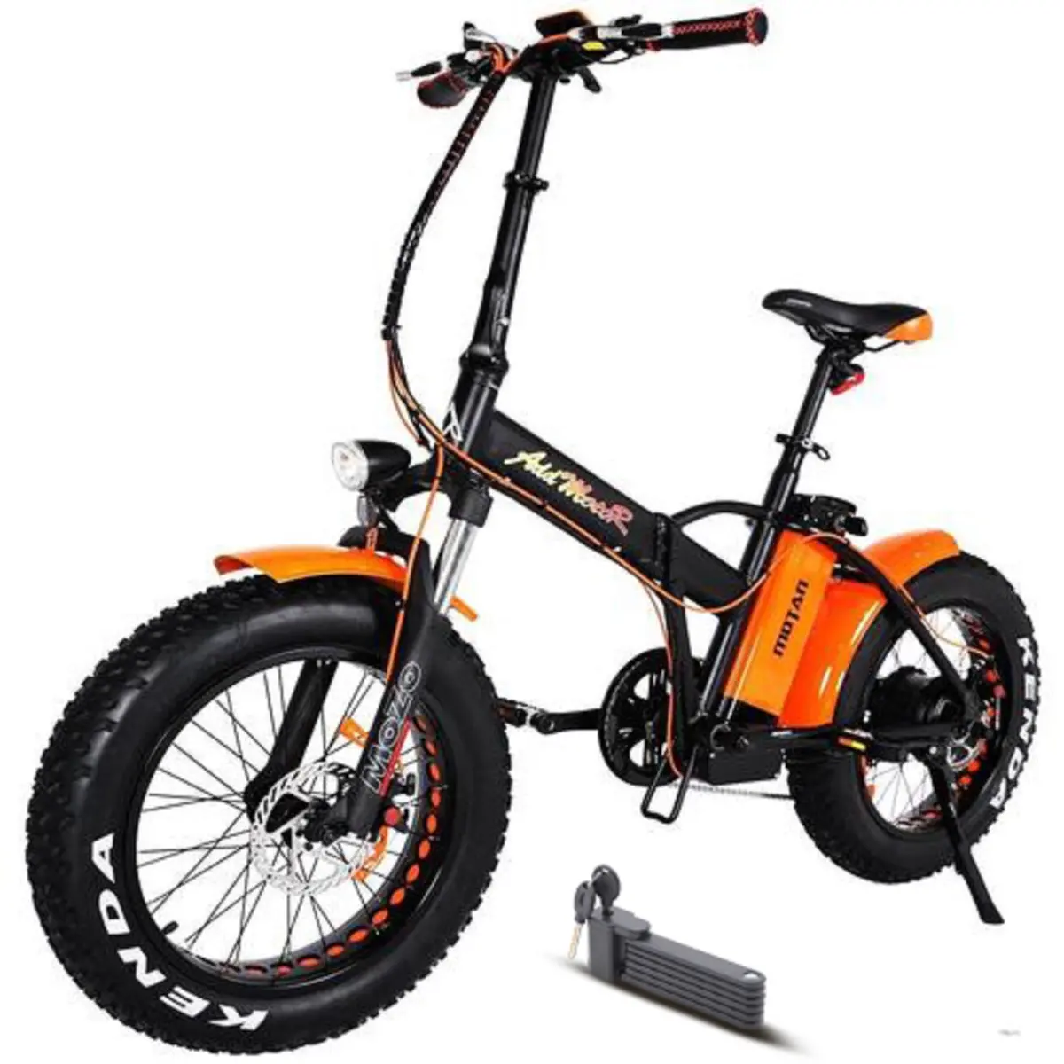 Addmotor 500W Motan M-150 Folding Fat Tire Electric Bike 1