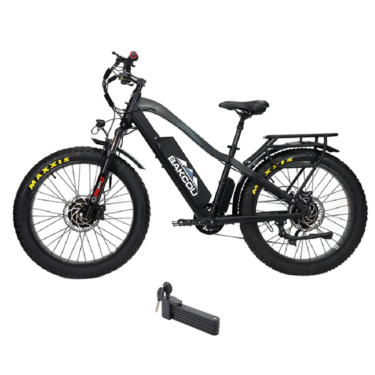 Bakcou 500Wx2 Kodiak Awd Dual Hub Electric Bike 1