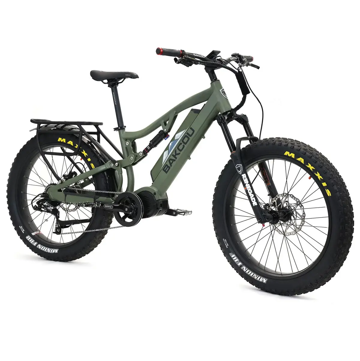 Bakcou Storm G2 Fat Tire Full-Suspension Hunting Electric Bike 14