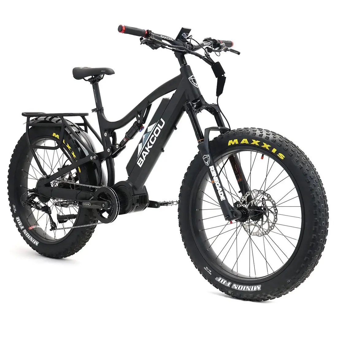 Bakcou Storm G2 Fat Tire Full-Suspension Hunting Electric Bike 13