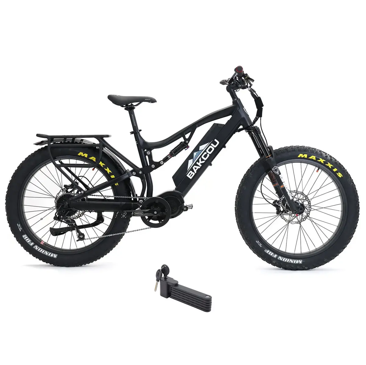 Bakcou Storm G2 Fat Tire Full-Suspension Hunting Electric Bike 1