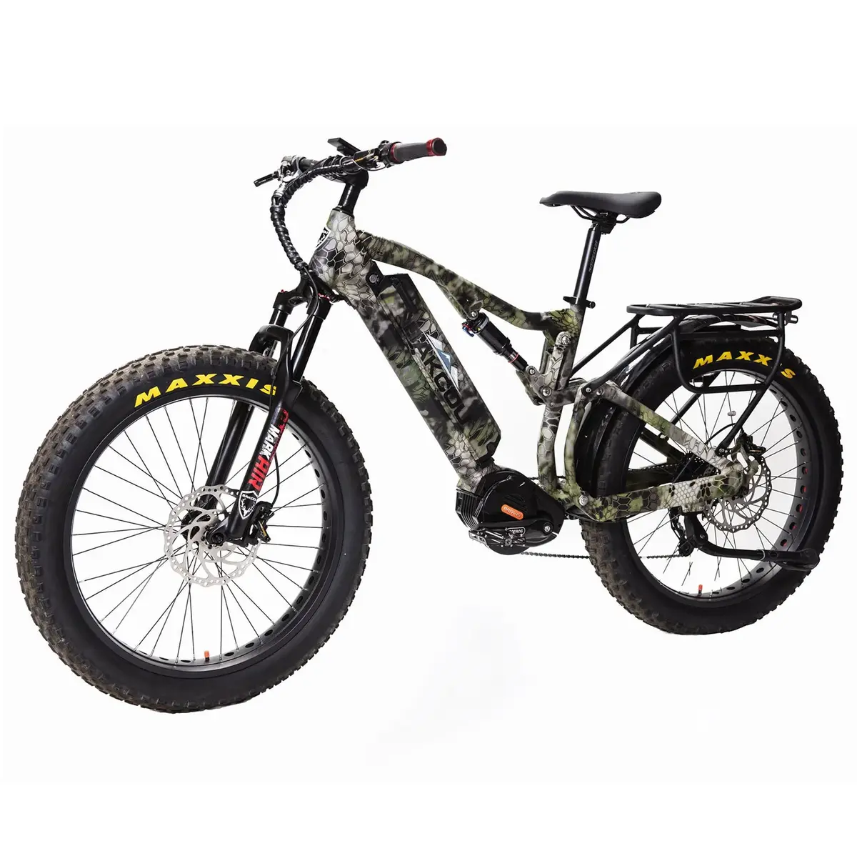 Bakcou Storm G2 Fat Tire Full-Suspension Hunting Electric Bike 20