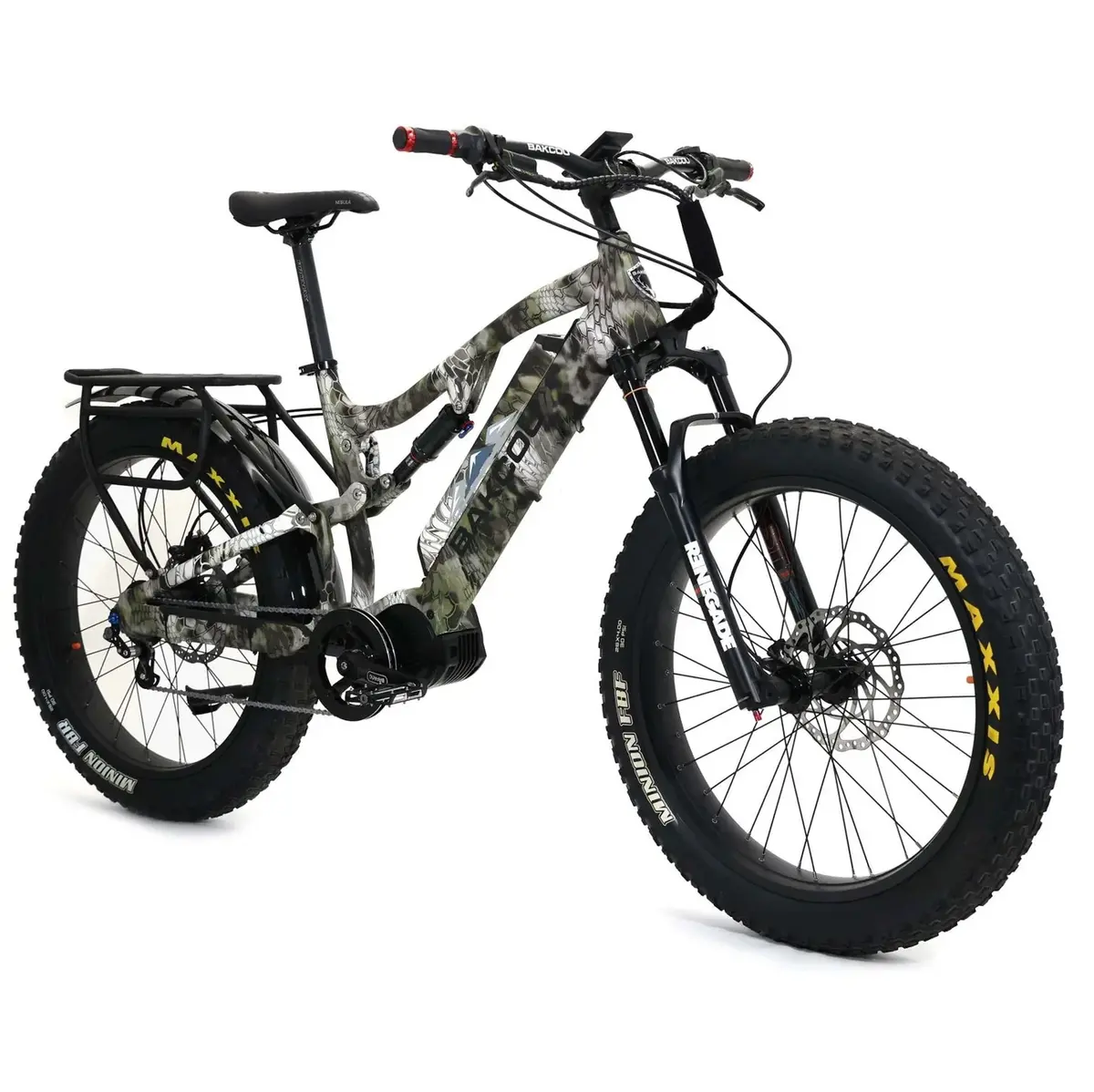 Bakcou Storm G2 Fat Tire Full-Suspension Hunting Electric Bike 16