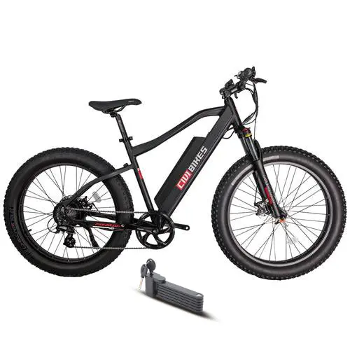 Revi 500W Predator Fat Tire Hardtail Mountain Electric Bike 1
