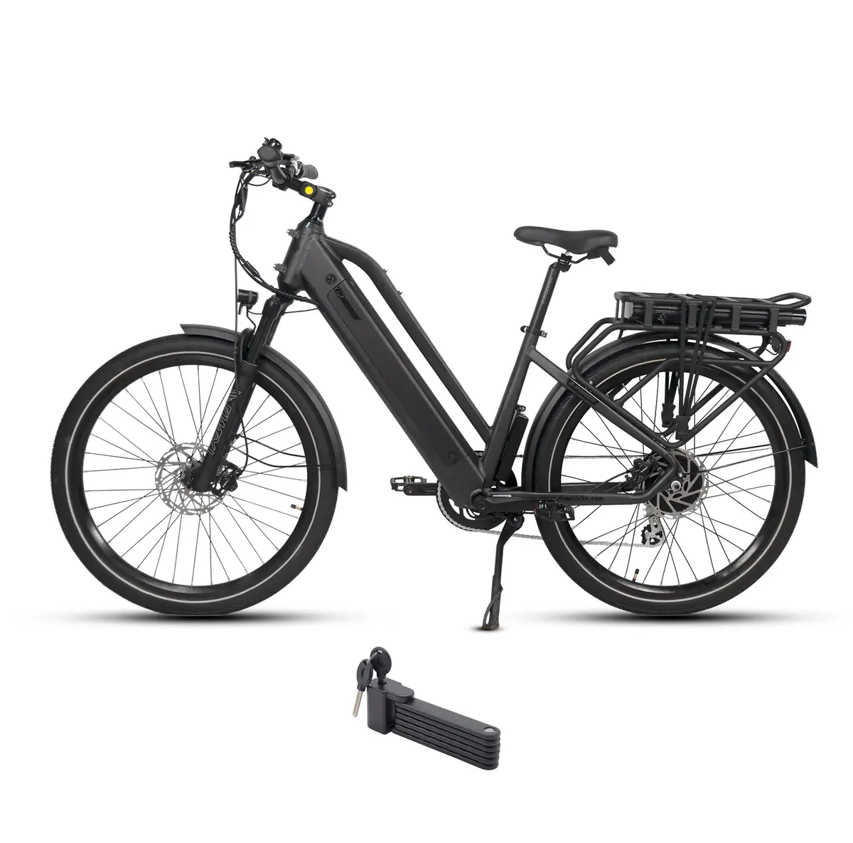 Dirwin 500W 48V Pacer Plus Step-Thru Long Range Electric Bike 1