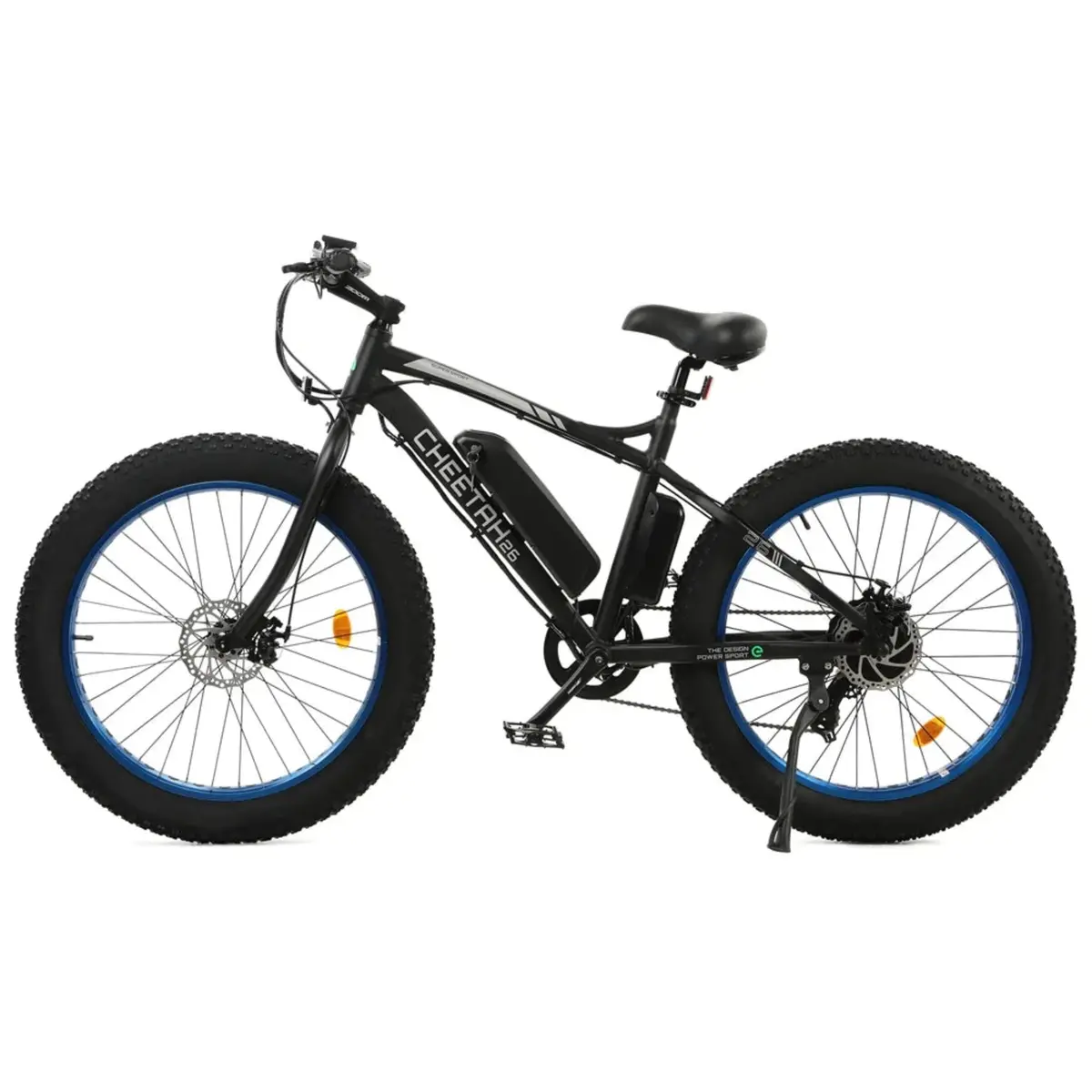 Ecotric 500W 26" Cheetah Fat Tire Beach Snow Electric Bike 2