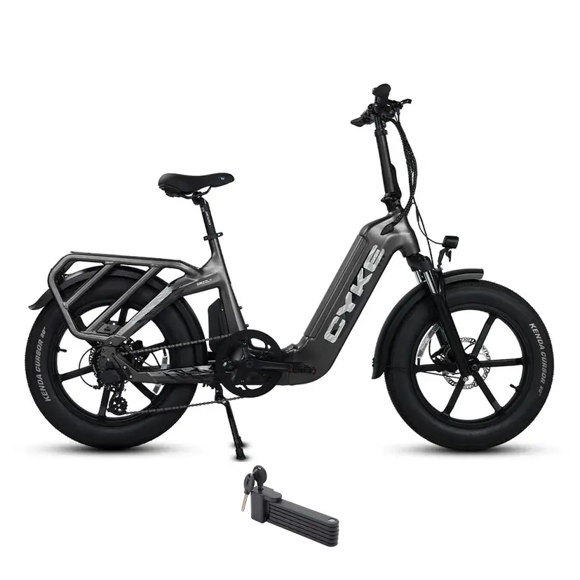 E-Joe 750W Grizzly Foldable Fat Tire Step-Thru Electric Bike 1