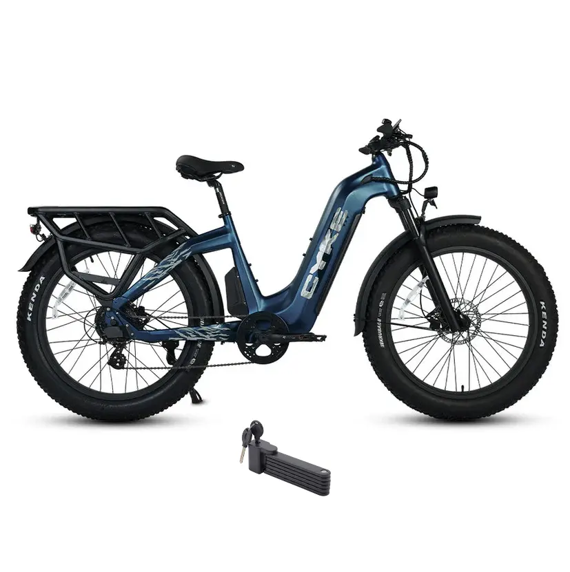 E-Joe 750W 48V Lynx Commuter Fat Tire Step-Thru Electric Bike 1