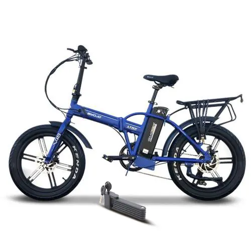 Emojo 500W Lynx Pro Sport Fat Tire Folding Electric Bike 1