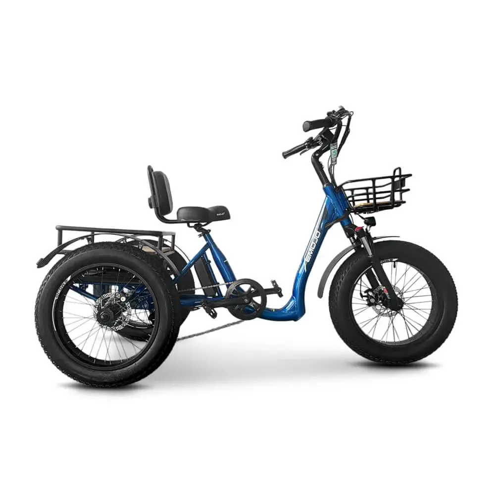 Emojo 750W Bull Trail Fat Tire Electric Bike Trike 1