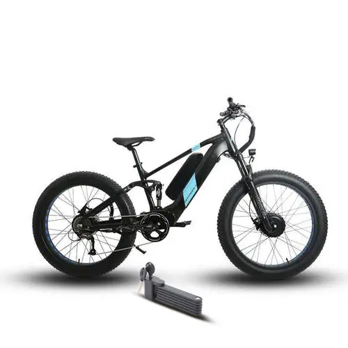 Eunorau 1500W 48V Defender S All-Wheel Drive Fat Tire Electric Bike 1