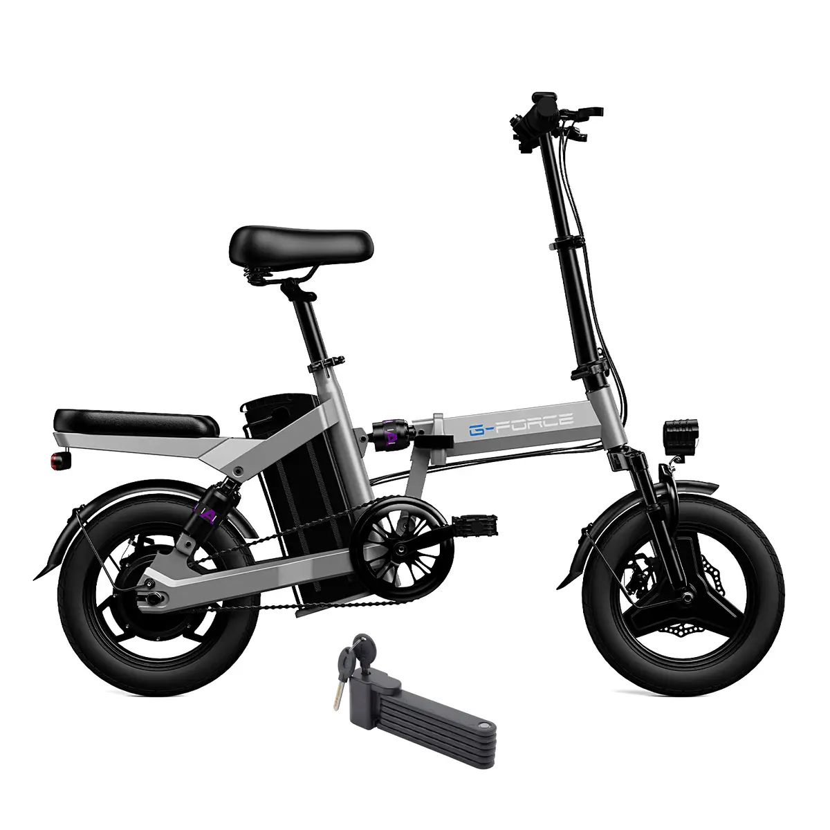 G-Force 400W 48V Ae Folding Mini Electric Bike 1