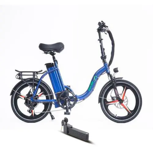 Green Bike 500W 20" Gb 500 Low Step Folding Electric Bike 1