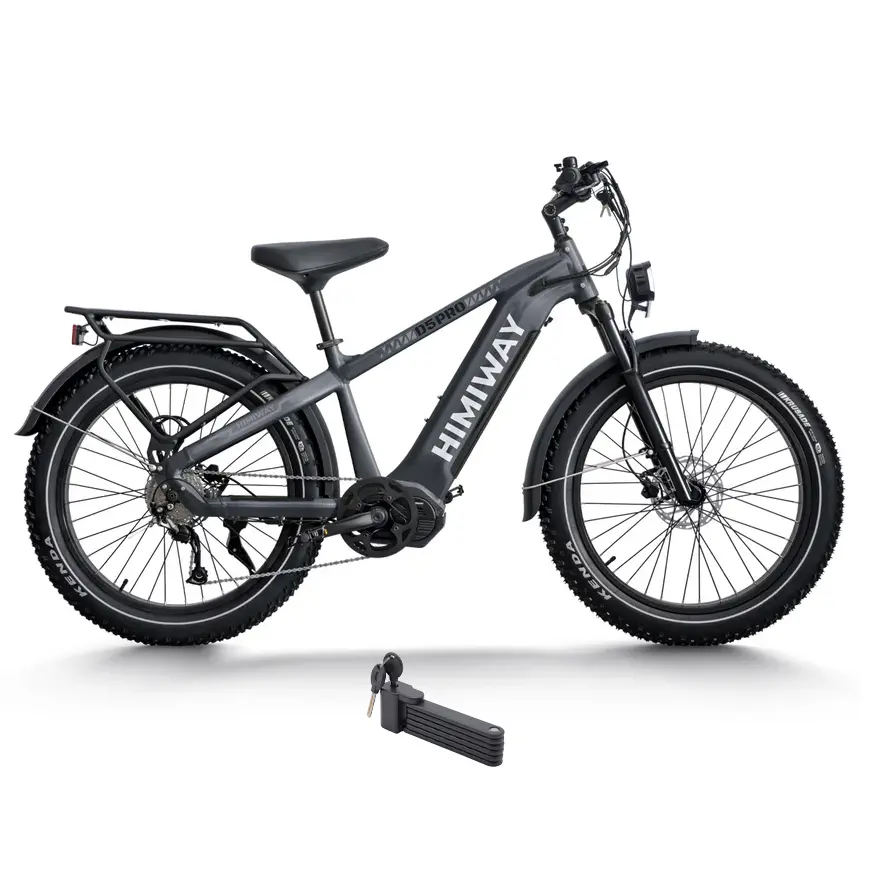 Himiway 500W 48V D5 Pro Premium All-Terrain Mid-Drive Fat Tire Electric Bike 1