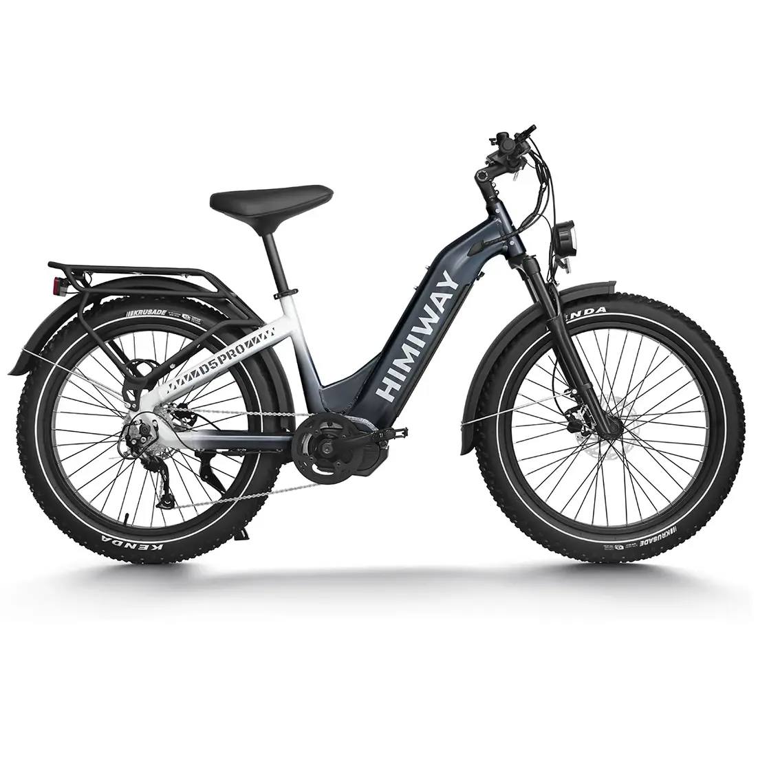 Himiway 500W 48V D5 Pro St Premium All-Terrain Mid-Drive Fat Tire Step-Thru Electric Bike 2