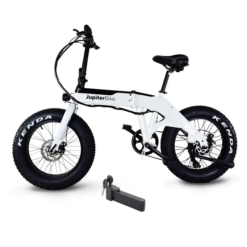 Jupiterbike 750W Defiant Folding Fat Tire Electric Bike 1