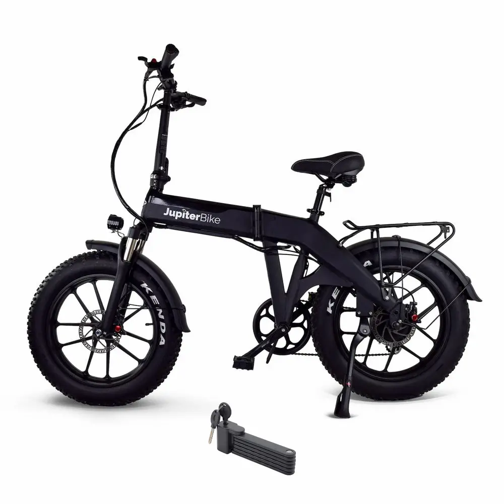 Jupiterbike 750W Defiant Pro All-Terrain Folding Fat Tire Electric Bike 1