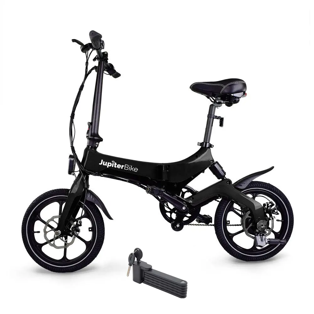 Jupiterbike 350W Discovery X5 Folding Step-Thru Electric Bike 1