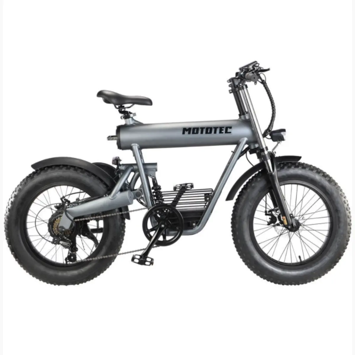 Mototec 500W Roadster Fat Tire Electric Bike 1