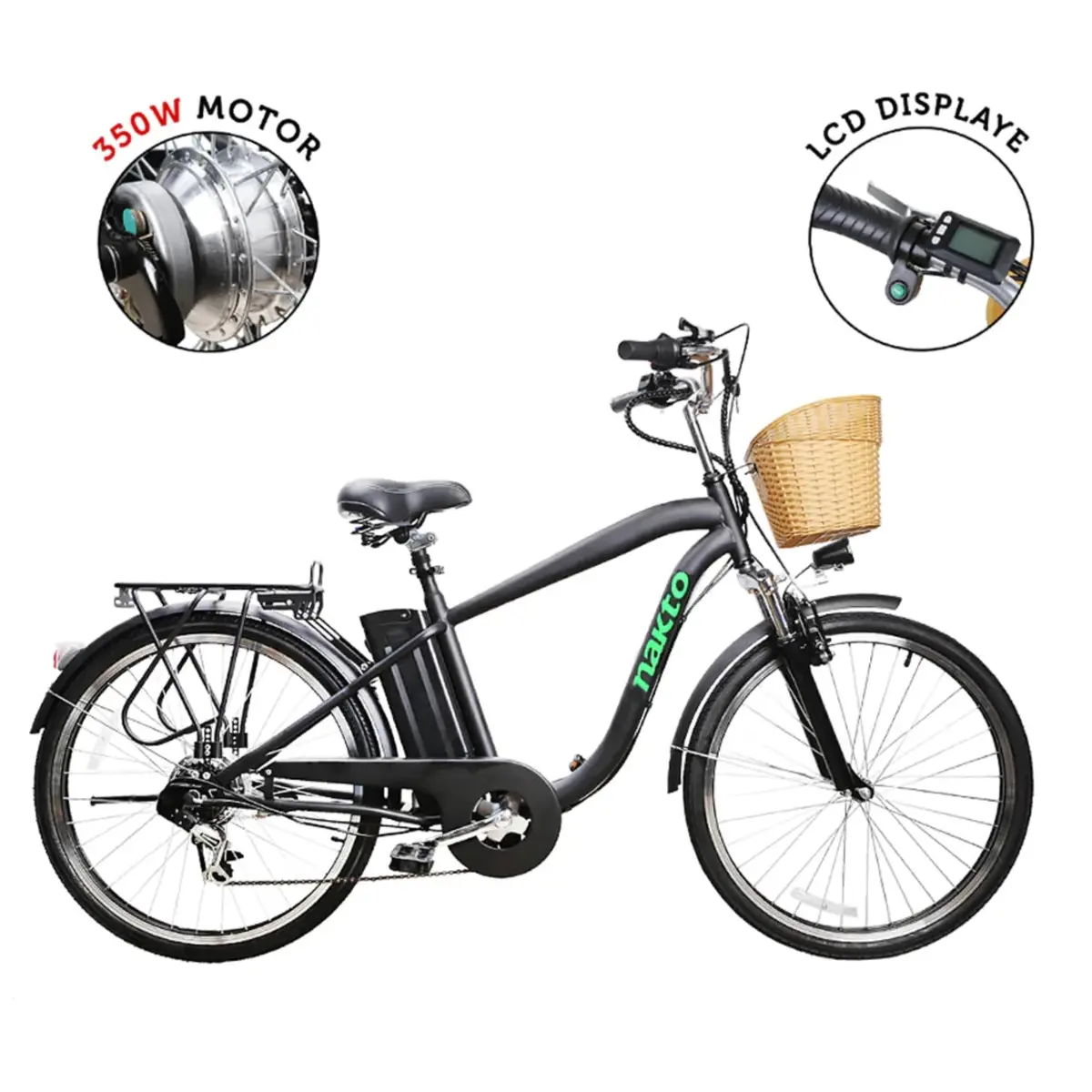 Nakto Camel City Men's Electric Bike 2