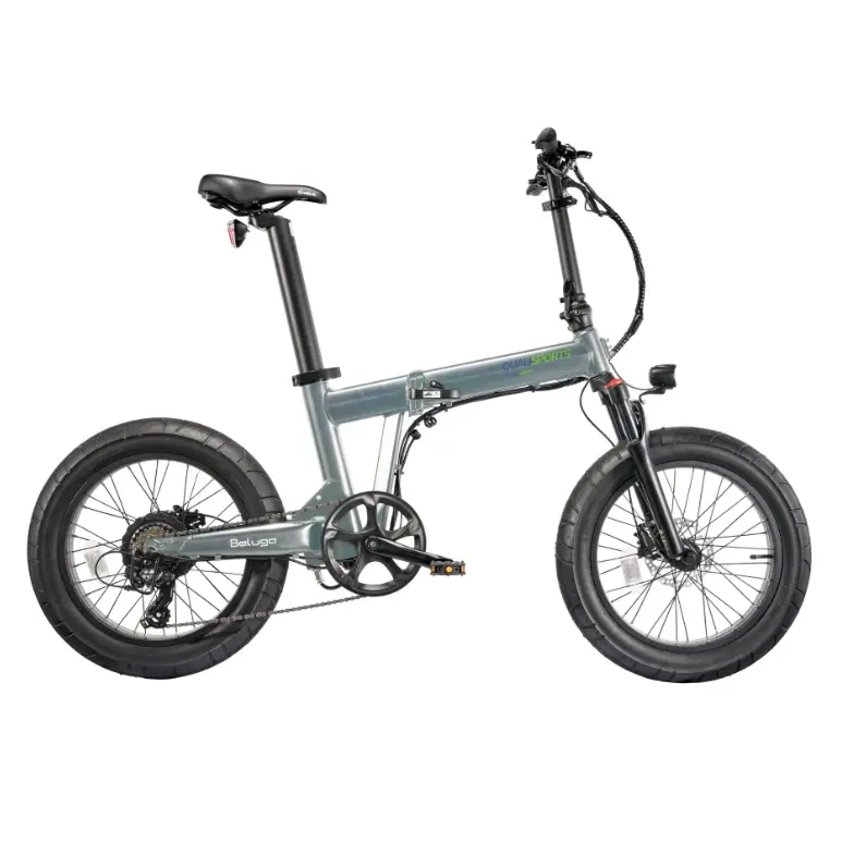 Qualisport 500W 48V Beluga Plus Foldable Fat Tire Electric Bike 2