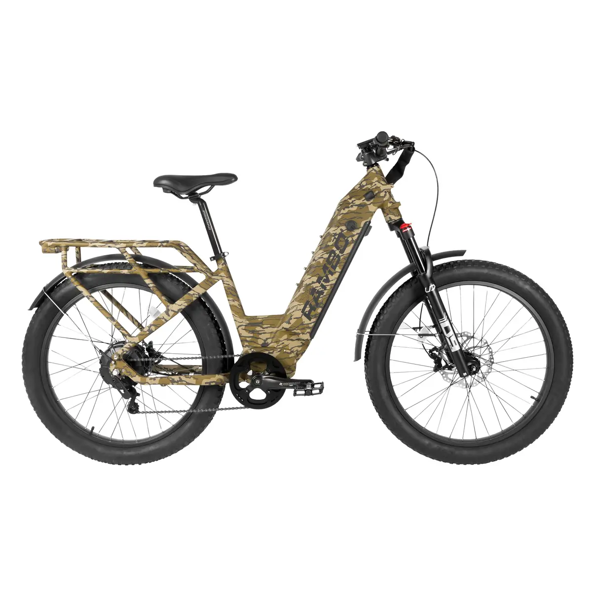 Rambo 1000W Nomad 2.0 High Performance Step-Thru Electric Bike 1