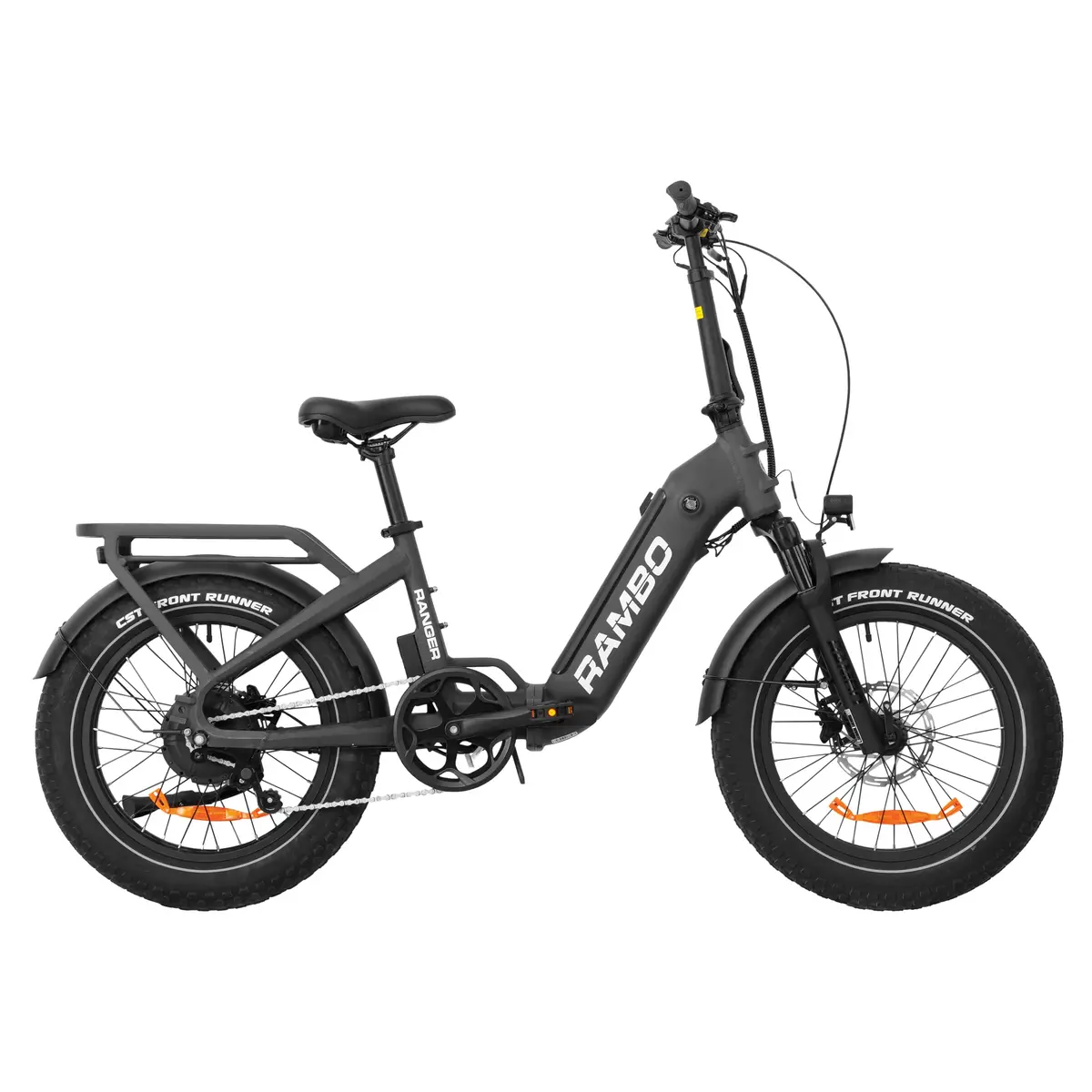 Rambo 750W Ranger Folding Step-Thru Electric Bike 1
