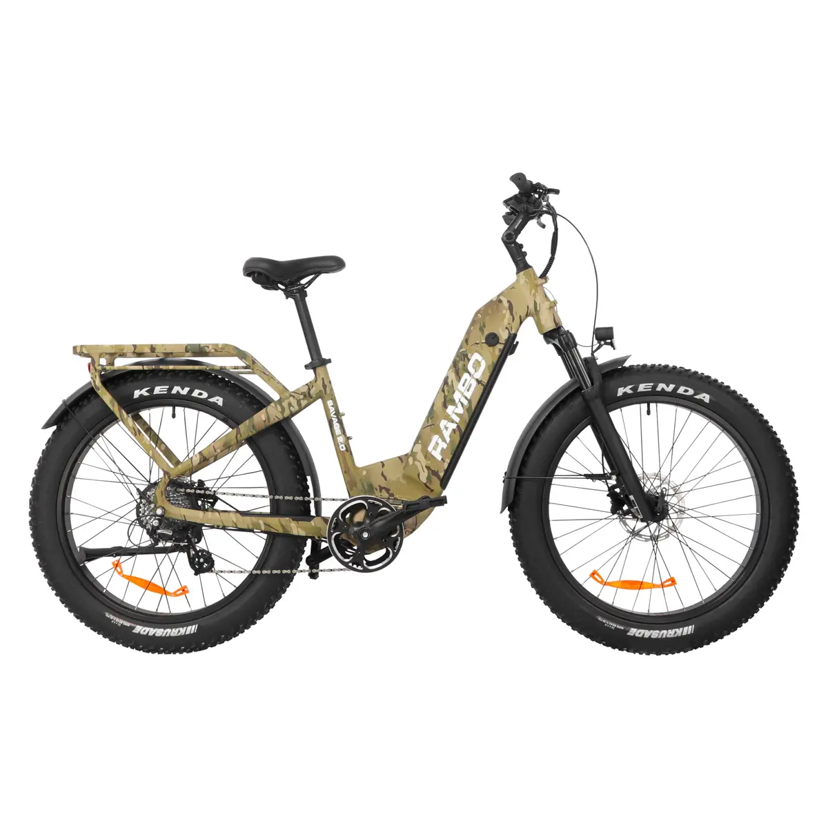 Rambo 1000W Savage 2.0 High Performance Step-Thru Electric Bike 1